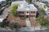 A drone's-eye view of Lemoore City Hall
